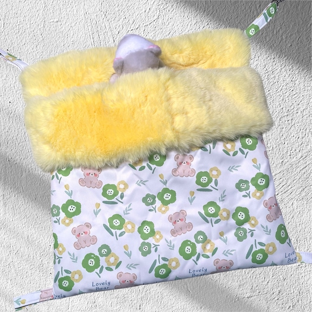 冬仕様 布団型ハンモック プレミアムボア 40×40㎝