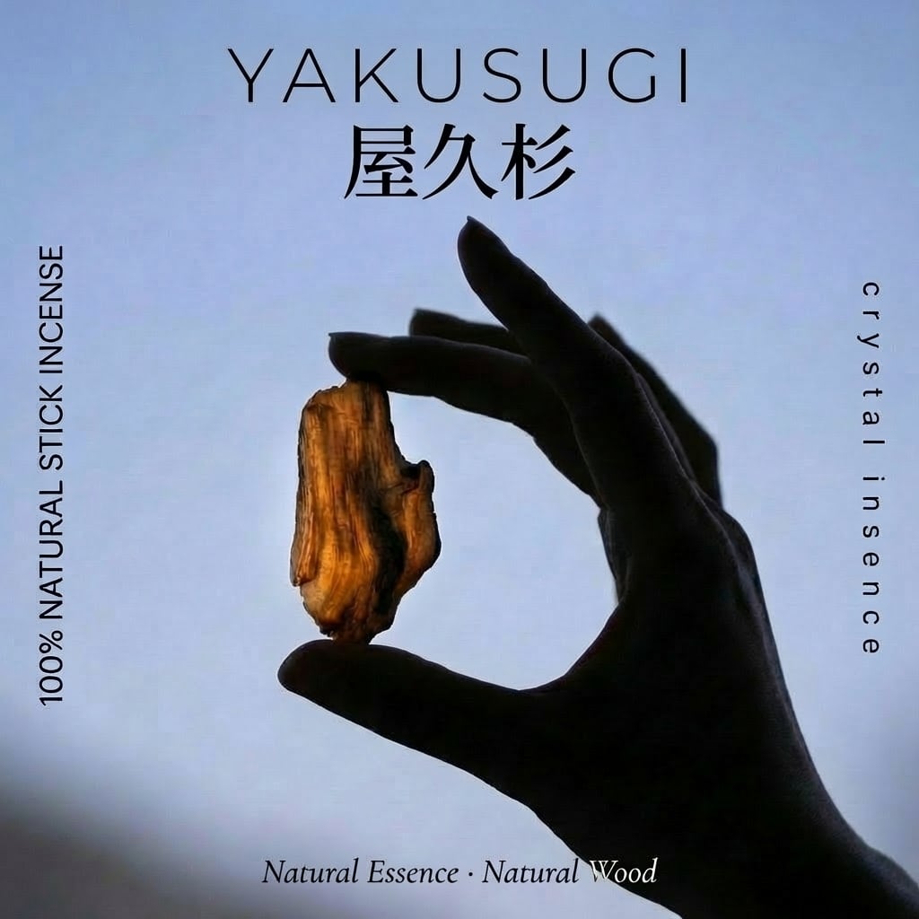 CRYSTAL INCENSE 超希少 屋久杉 お香 完売】屋久杉のお香 YAKUSUGI｜千年を焚く – ARCHIVE EDITION