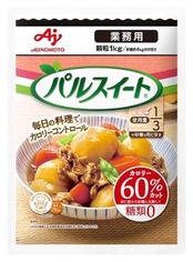 味の素 パルスイート 袋 粉末 1kg 【砂糖約4キログラム分の甘さ】 カロリー60%オフ