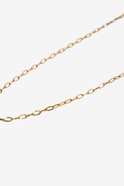 【Skin Flat Chain Necklace】 / GOLD