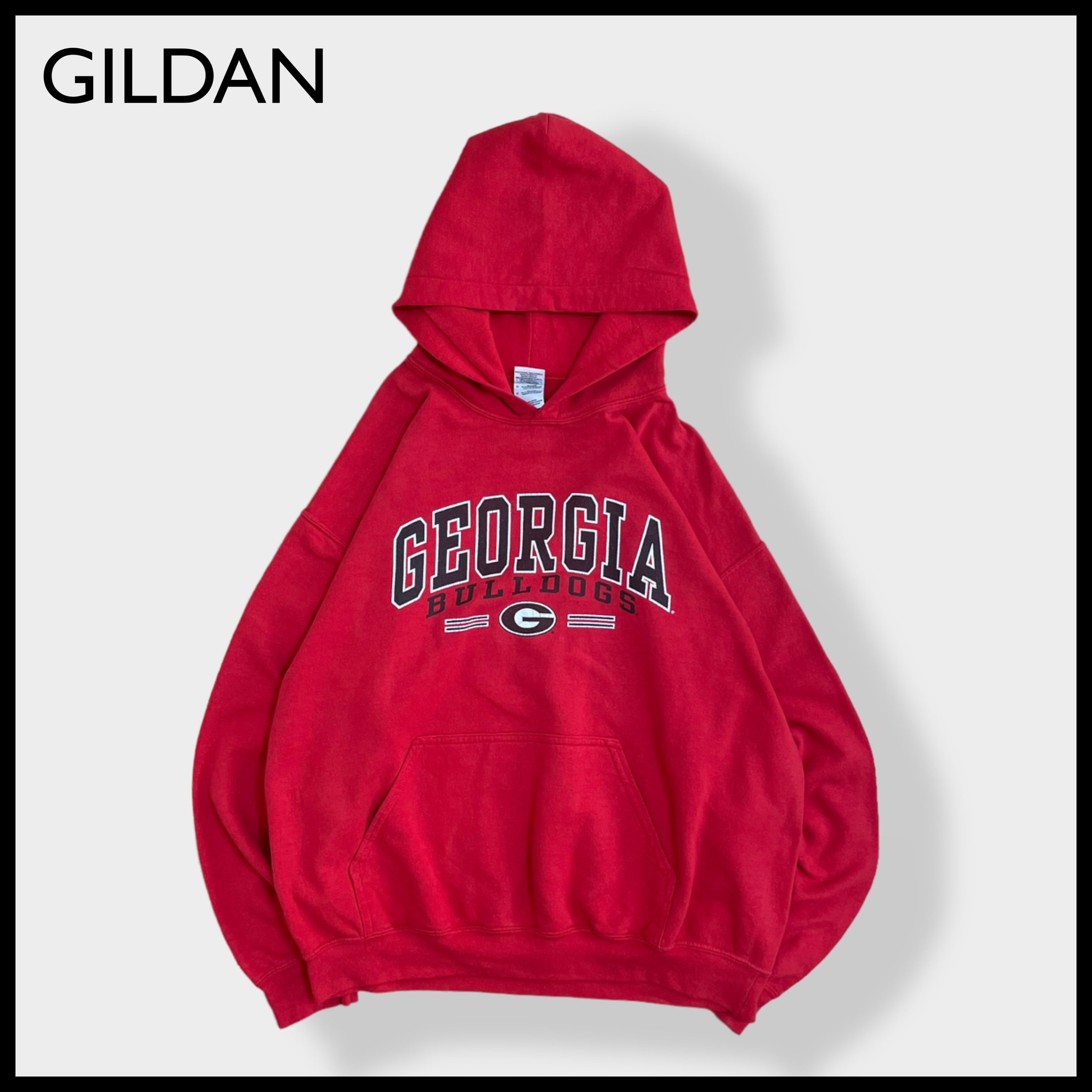 GILDAN】UGA カレッジ アーチロゴ GEORGIA BULLDOGS ジョージア大学