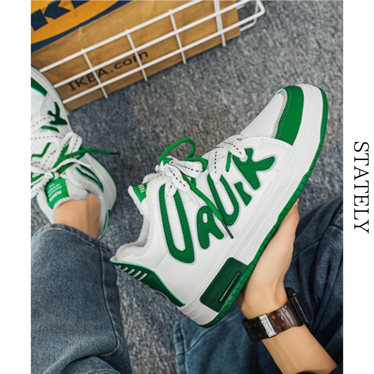 Retro Street Logo Sneakers/2color_S46・画像5