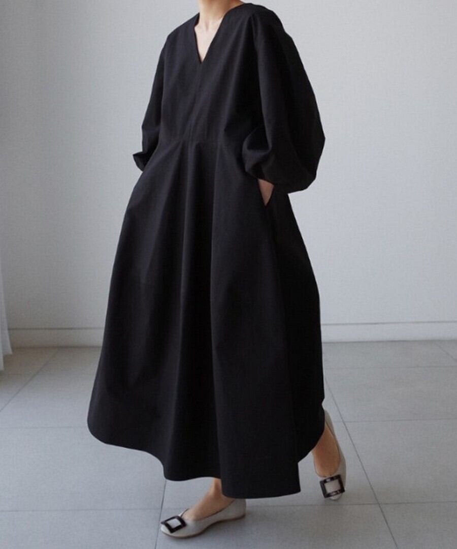 ゆったりシャツワンピース【w-30092】