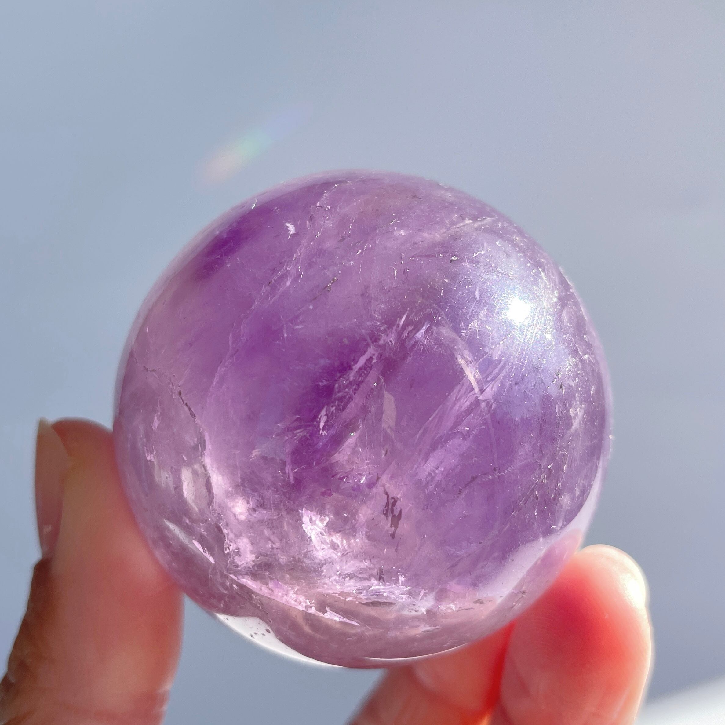 アメジスト スフィア（丸玉）02◇Amethyst Sphere◇天然石