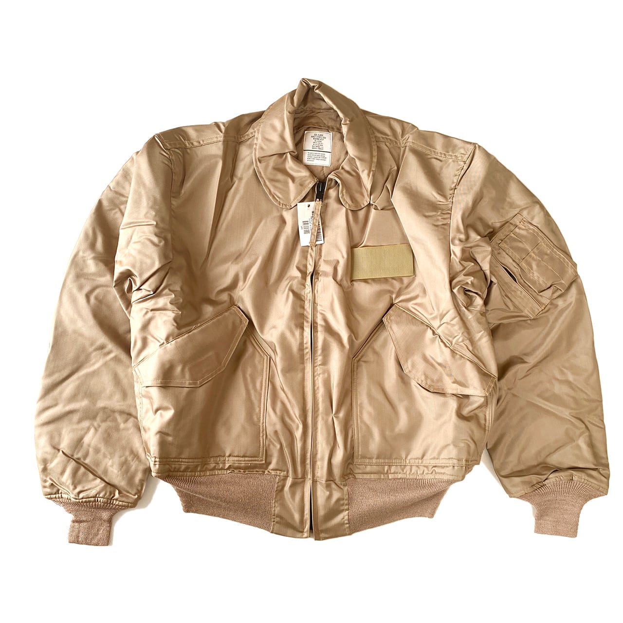 米軍実物 USAF CWU-45/P フライトジャケット TAN / XL Deadstock | hab