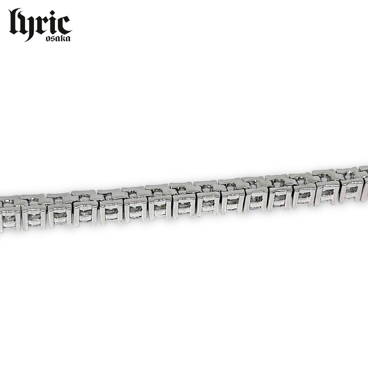 3mm 18cm luxury tennis bracelet silver