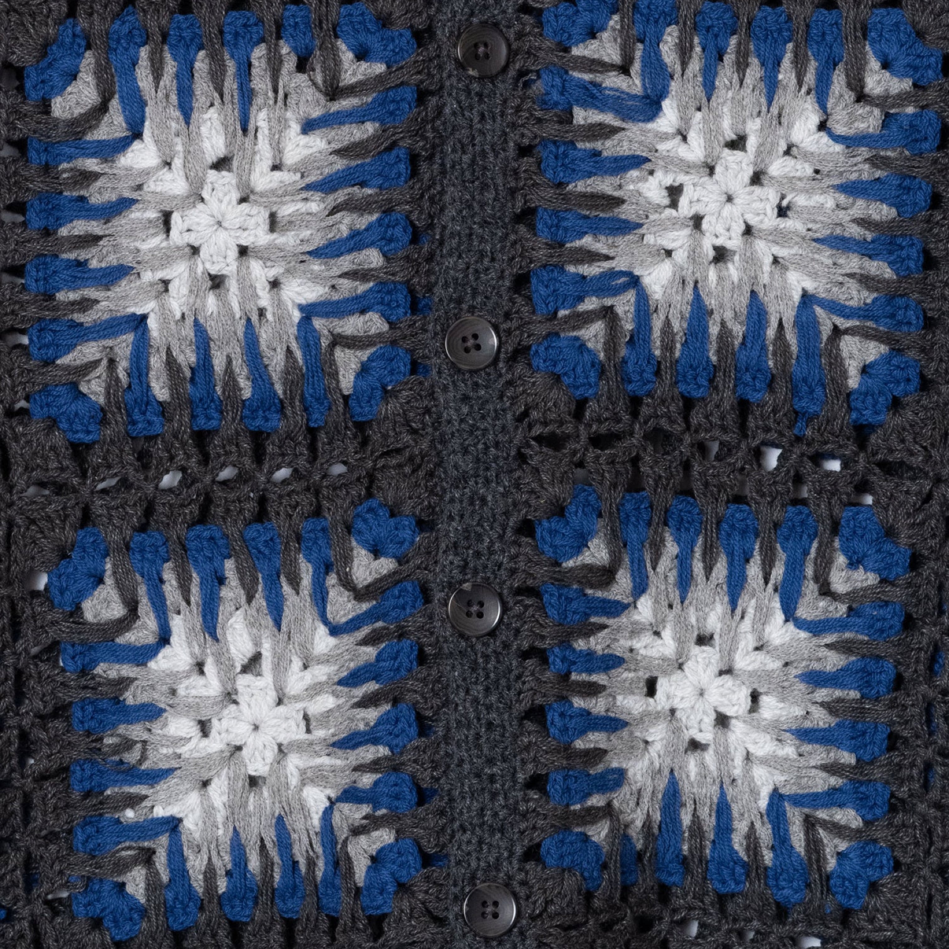 CROCHET POLO CARDIGAN / PENDLETON | SCENE REPORT