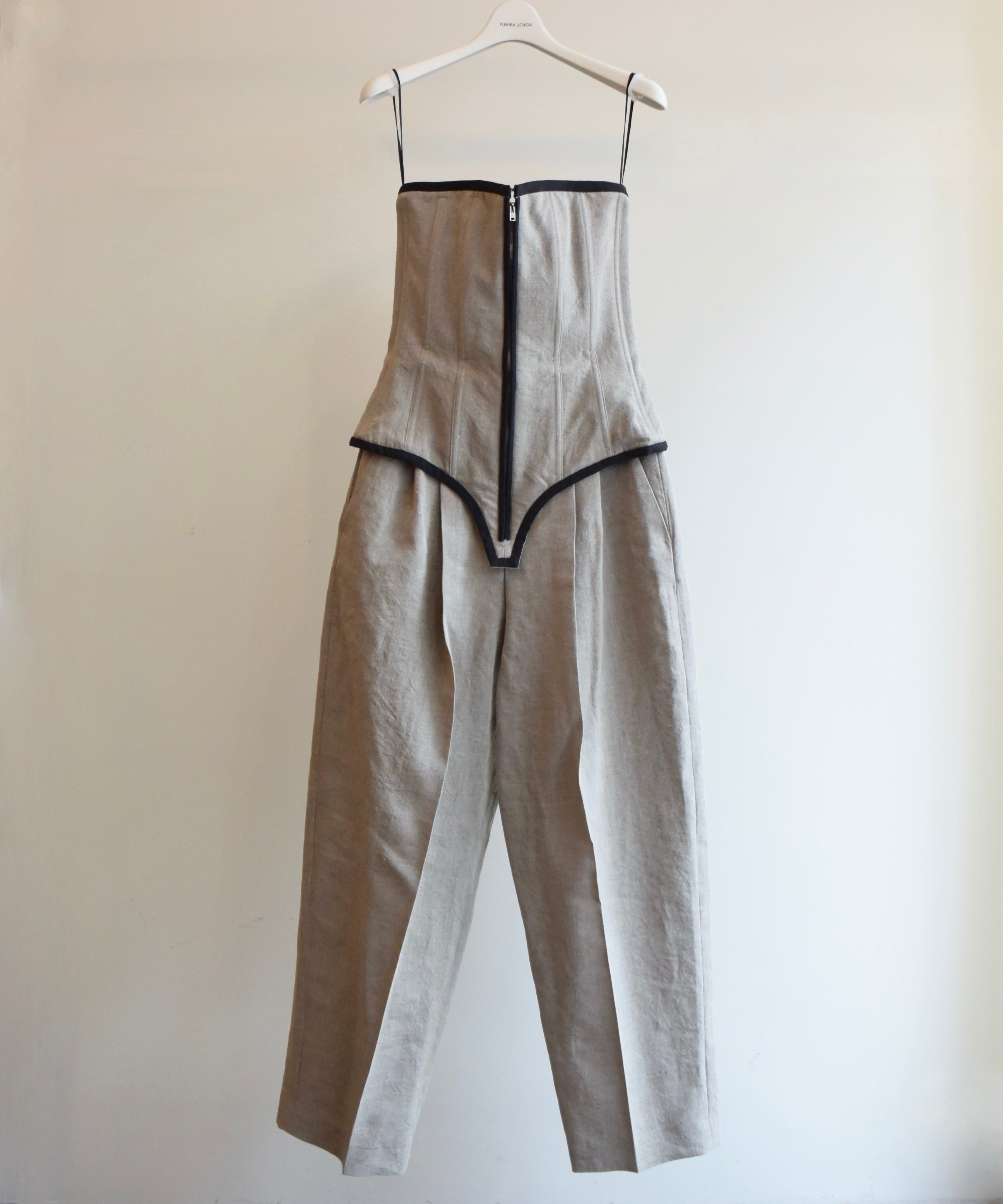 FUMIKA_UCHIDA/ FU-R-002 WOOL/LINEN SUITING JUMPSUIT | AfterSchool Online  Store｜メンズ・レディースファッション通販