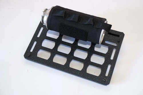 BOXサイド　タクティカル　ガス管　吊り下げ　プレート「ガス管ホルダー付き」