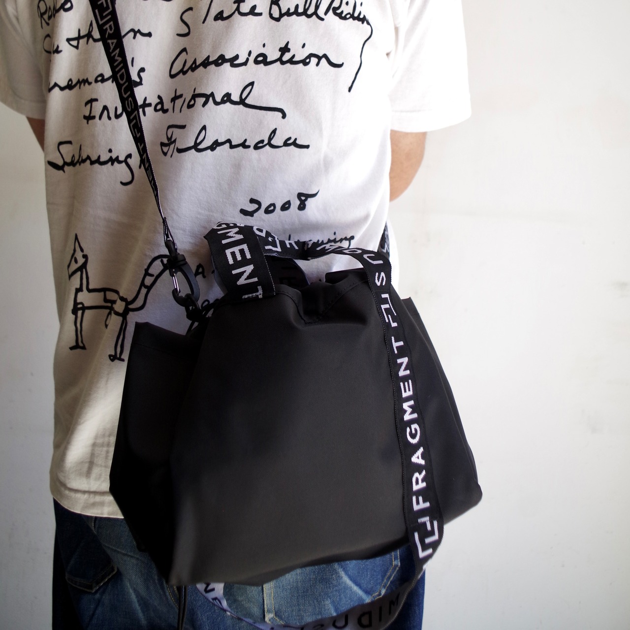 fragment design × RAMIDUS 　2WAY POUCH (M)
