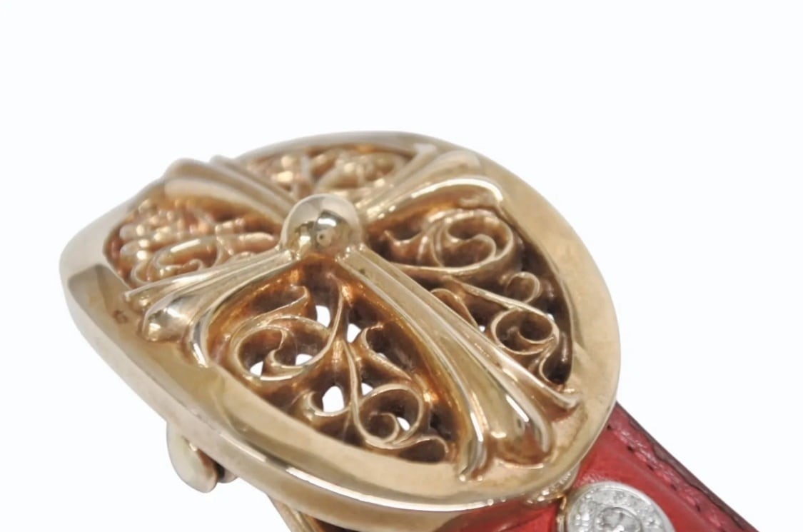 CHROME HEARTS クロムハーツ ベルト バックル クラシックオーバル
