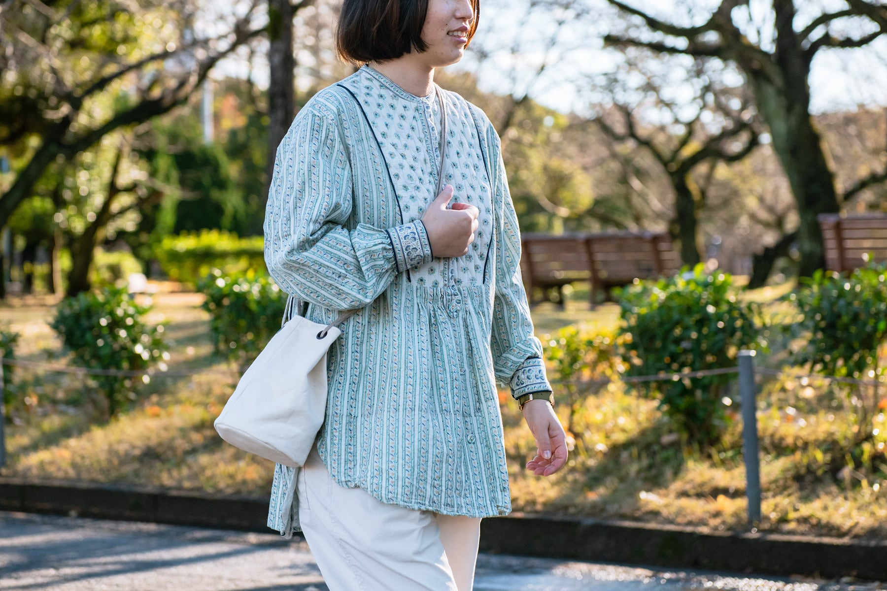 遠州織物MUSHA maruzoko bag(mini)《受注生産》｜Hjärta | すろーかる