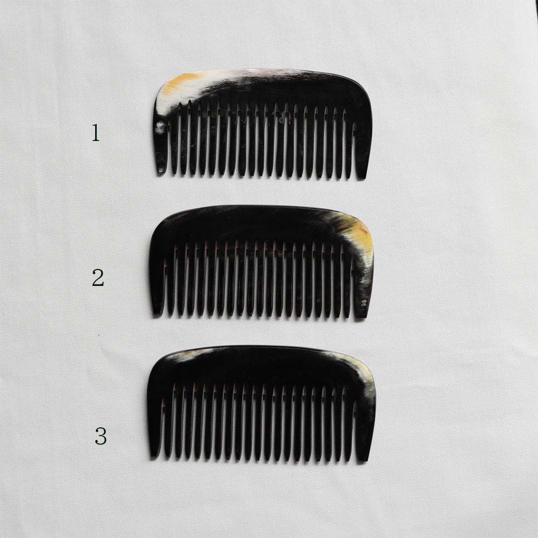 KOTKAMM (コストカム) Water Buffalo Horn Wide Pocket Comb (コーム