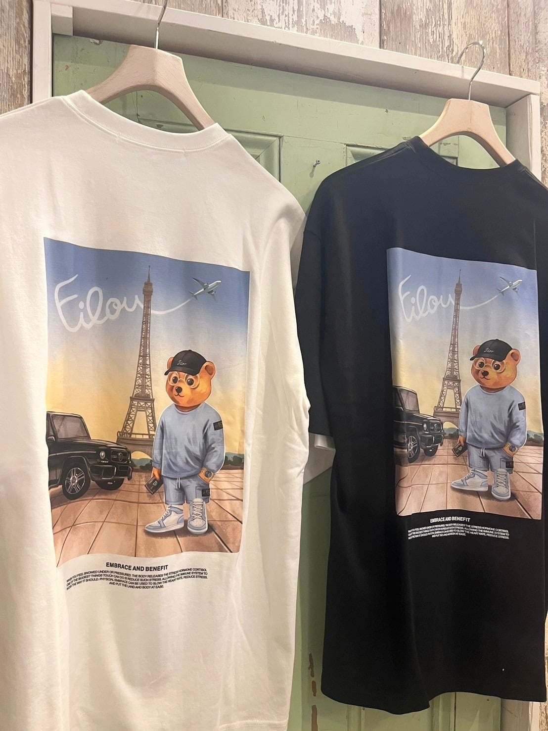 SOE KOREAソエコリア ラグジュアリーパリベアTシャツ ¥7,500+tax(¥8250)