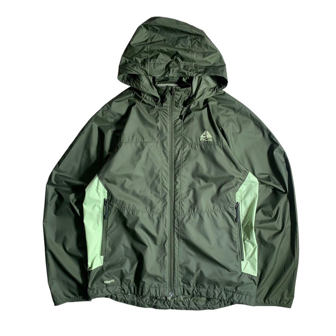 90s NIKE zip up mountain jacket black