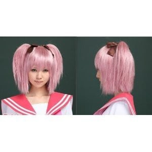 W244 『らき すた』 小早川ゆたか 風 コスプレウィッグ ＋ウイッグ