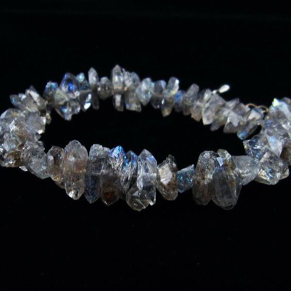 オイルインクォーツ ブレスレット 石油入り水晶 ブレス 一点物 111-33522