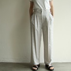 JOICEADDED【 womens 】check trousers