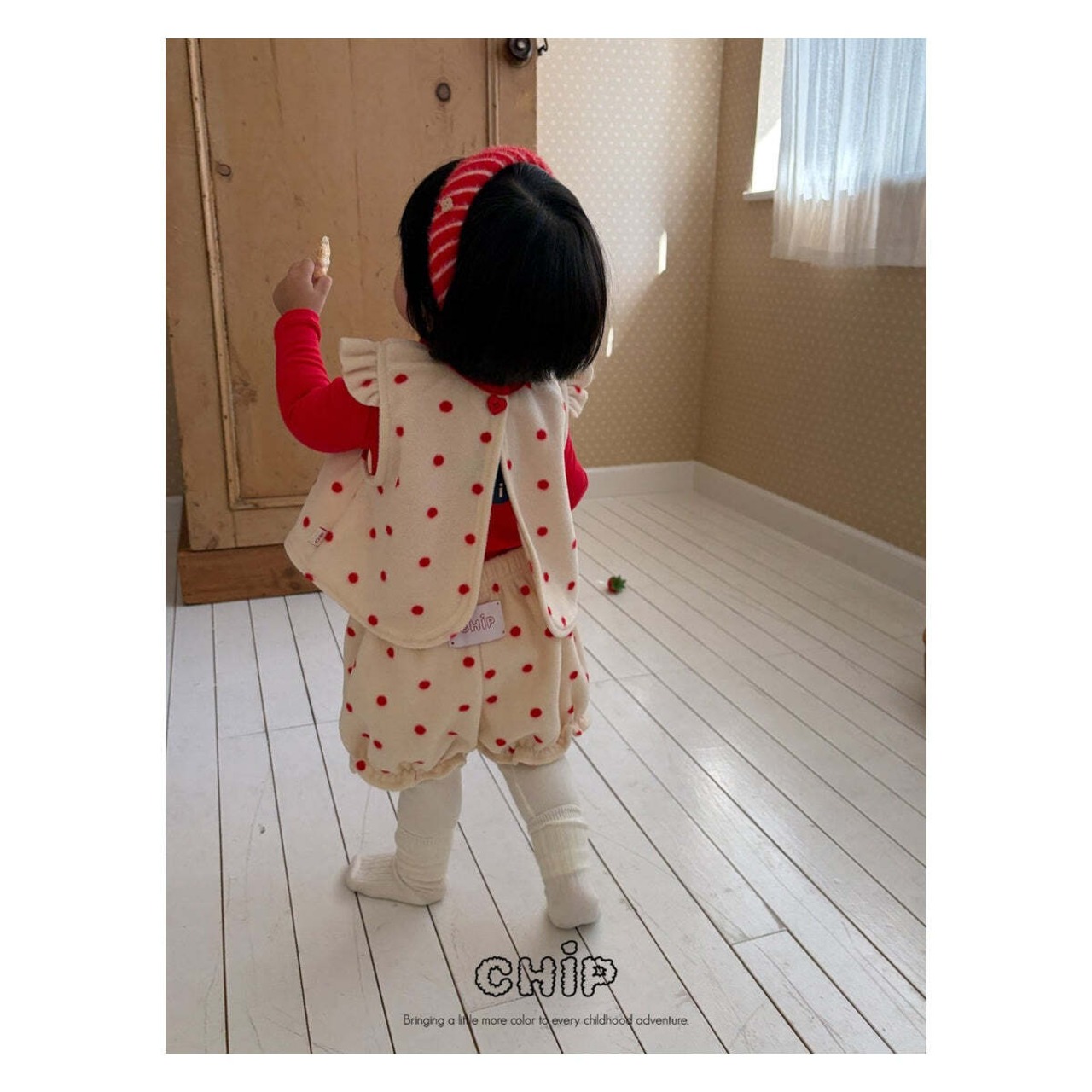 【取寄】CHIP ドットパンプキンパンツ|冬服|韓国子供服