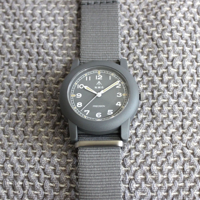 NAVAL MILITARY WATCH Mil.-08Ca Camper TYPE Gray (グレー）