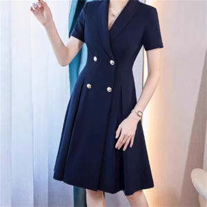 【送料無料】 ドレス ロングドレス ワンピース 衣装 スカート パーティドレス 3色 ミニ Vネック Aライン フレア ボタン フォーマル エレガント 可愛い 大人可愛い きれいめ シンプル カジュアル シック コンサバ 華やか 大人 上品 おしゃれ お洒落 無地 秋 30代 40代 レディース 女性用 ママ デート お出かけ 女子会 お呼ばれ 休日 お茶会 授業参観 結婚式 二次会 パーティ 演奏会 着回し ファッション 体型カバー 定番 プチプラ 着痩せ   概念コーデ ブラック ブルー ネイビー