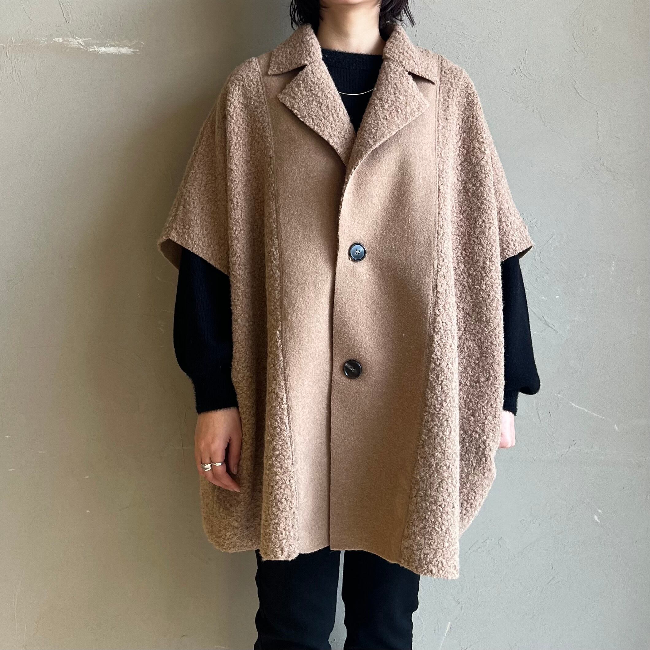 CYNICAL 】ボアスライバーリバーシブルポンチョ | valance 福井