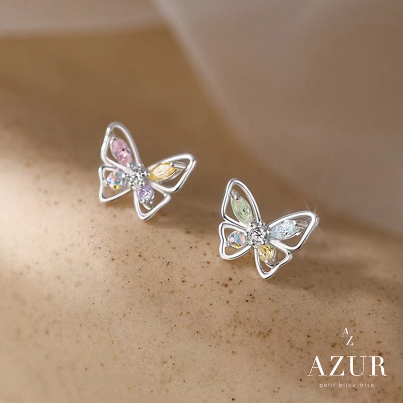 フェアリーバタフライピアス