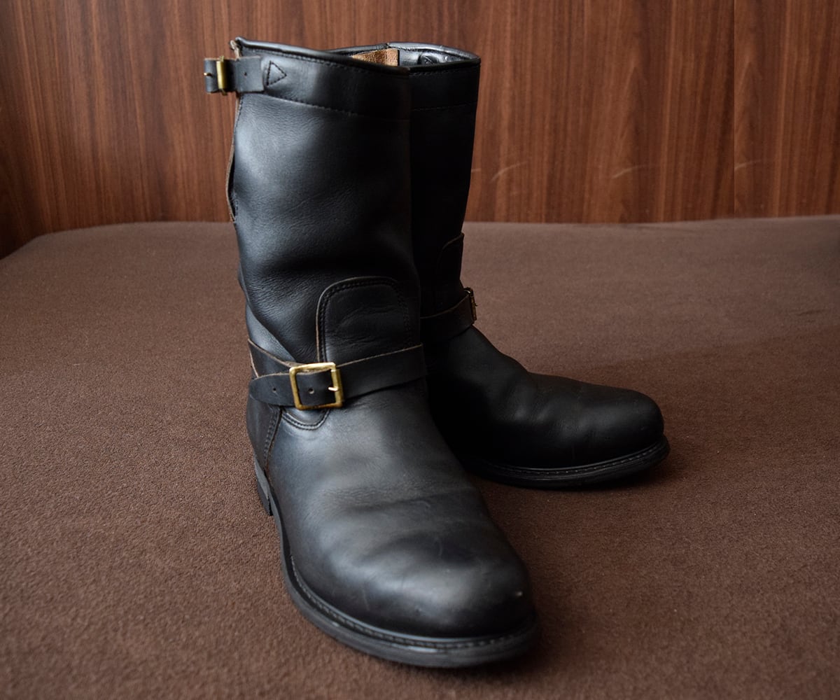 KNAPPビンテージエンジニアブーツ 商品紹介 » OLD “KNAPP” ENGINEER BOOTS - Suntrap, Vintage