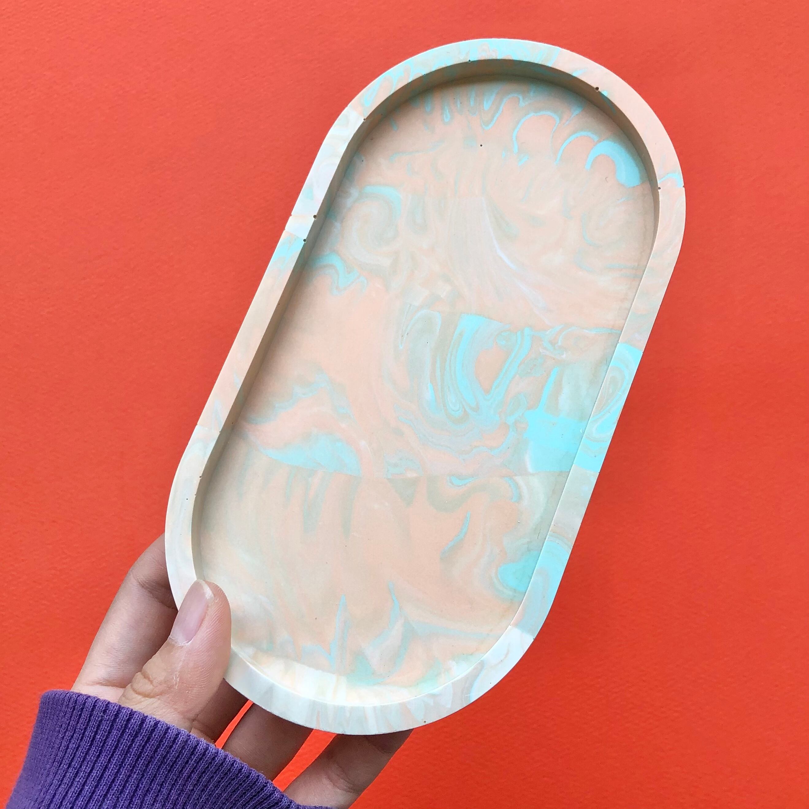 マルチトレイ アクセサリートレイ マーブル