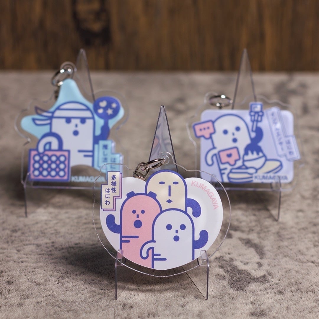 はにわ・れいわ アクリルキーホルダー