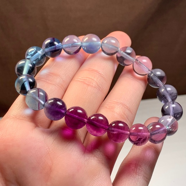 ー極ー・美グラデーション風 フローライト ブレスレット