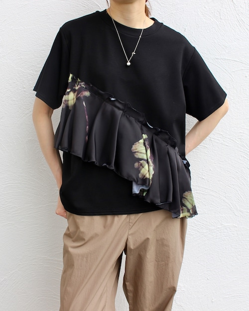 JUNOKAMOTO/flower print blouse