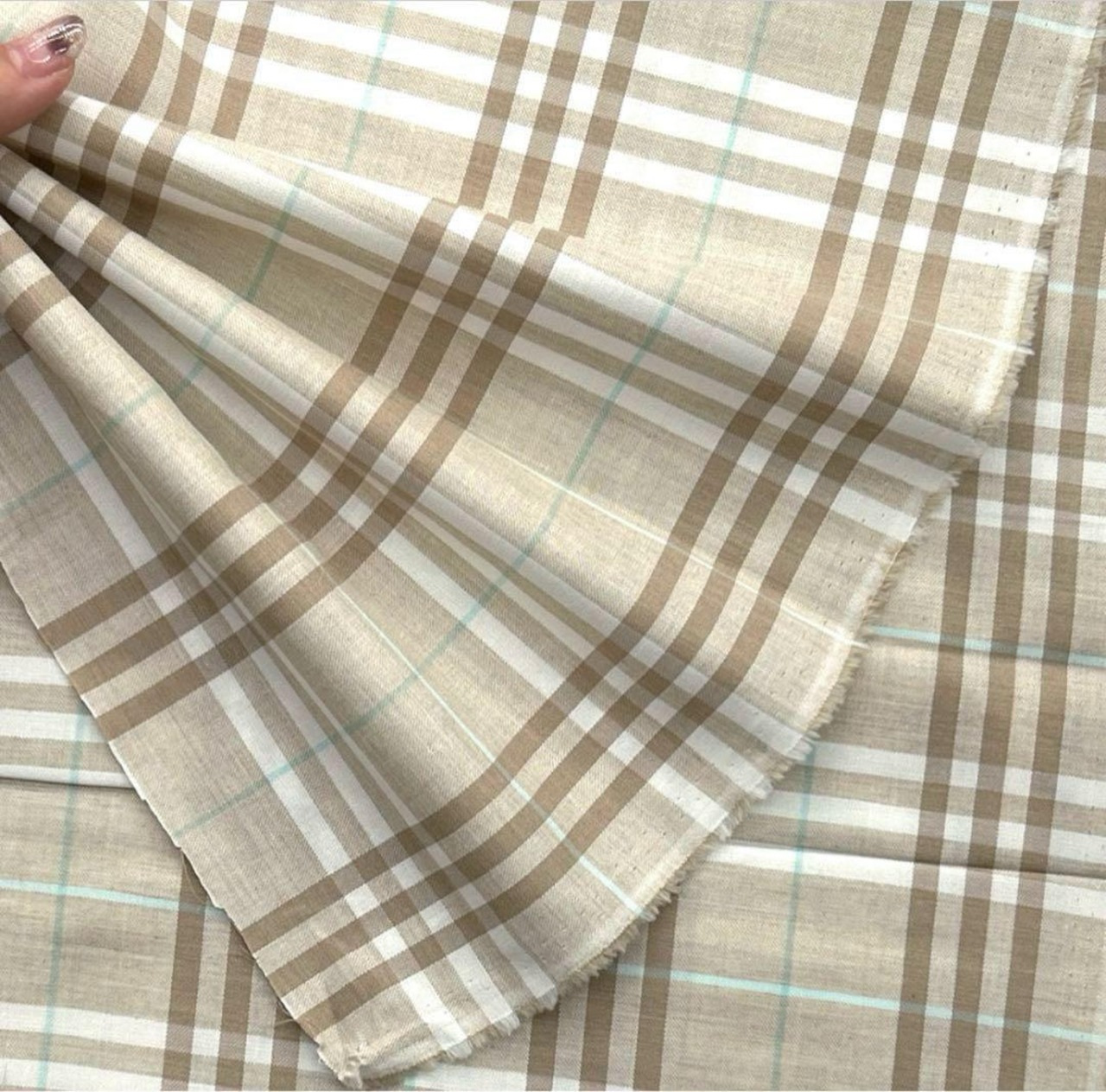 NY103◆2.3m◆SM◆綿100%先染めブロード生地◆変則ライン