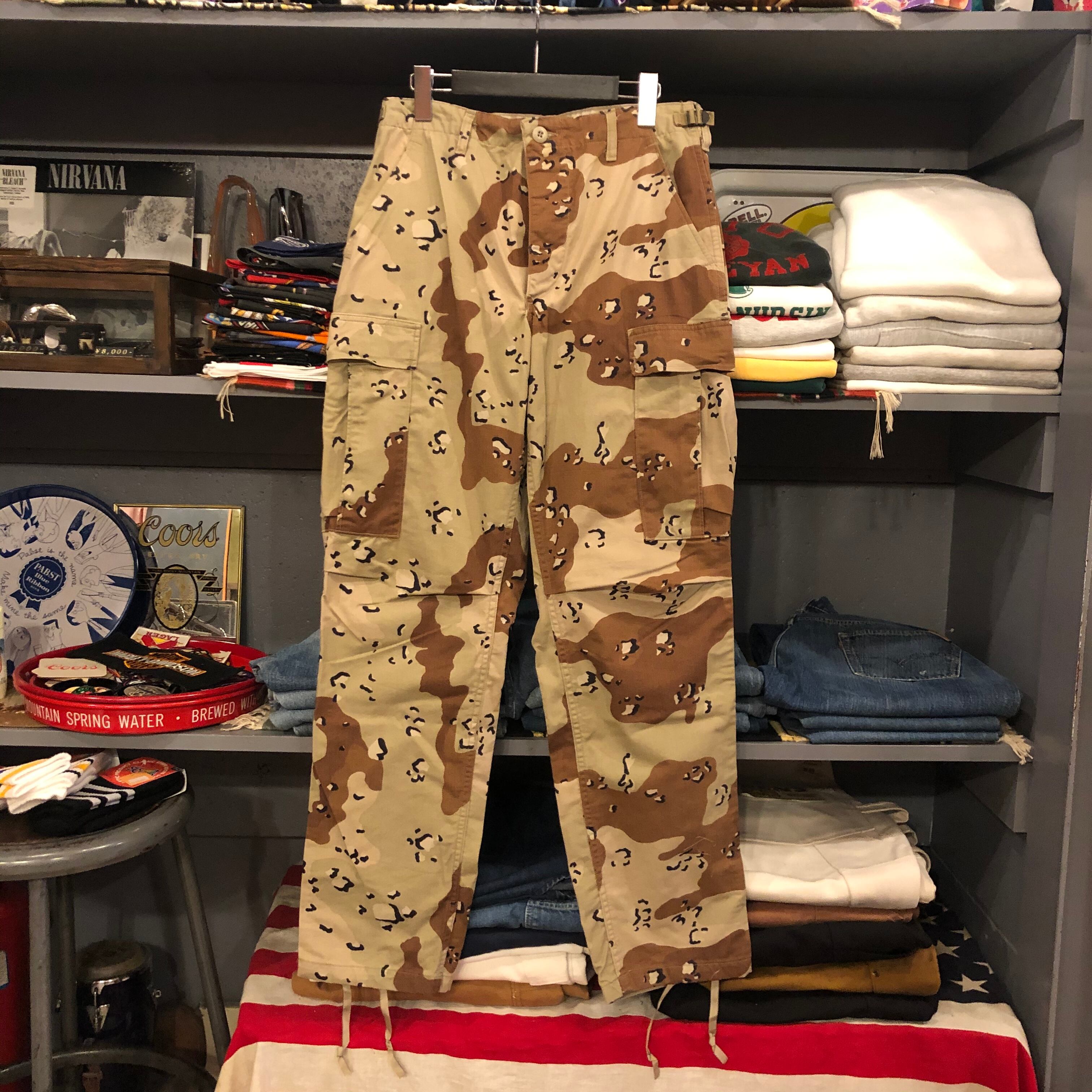 チョコチップカモカーゴパンツ90s 90s チョコチップカモフラージュ 6ポケットカーゴパンツ | PAY ID