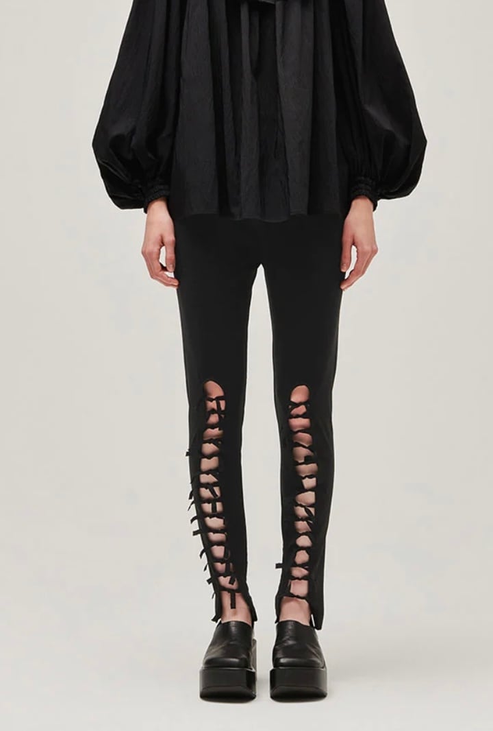 FUMIETANAKA ribbon up leggings | AAR FUMIETANAKA ribbon up leggings | AAR