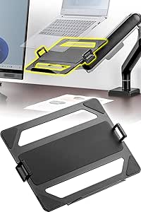 イーサプライ モニターアーム ノートPC モバイルモニター用 マウント