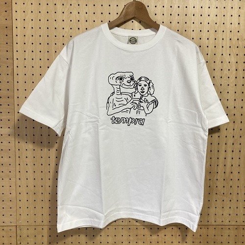 ナカムラルイ  × tempra　Tシャツ　WHITE