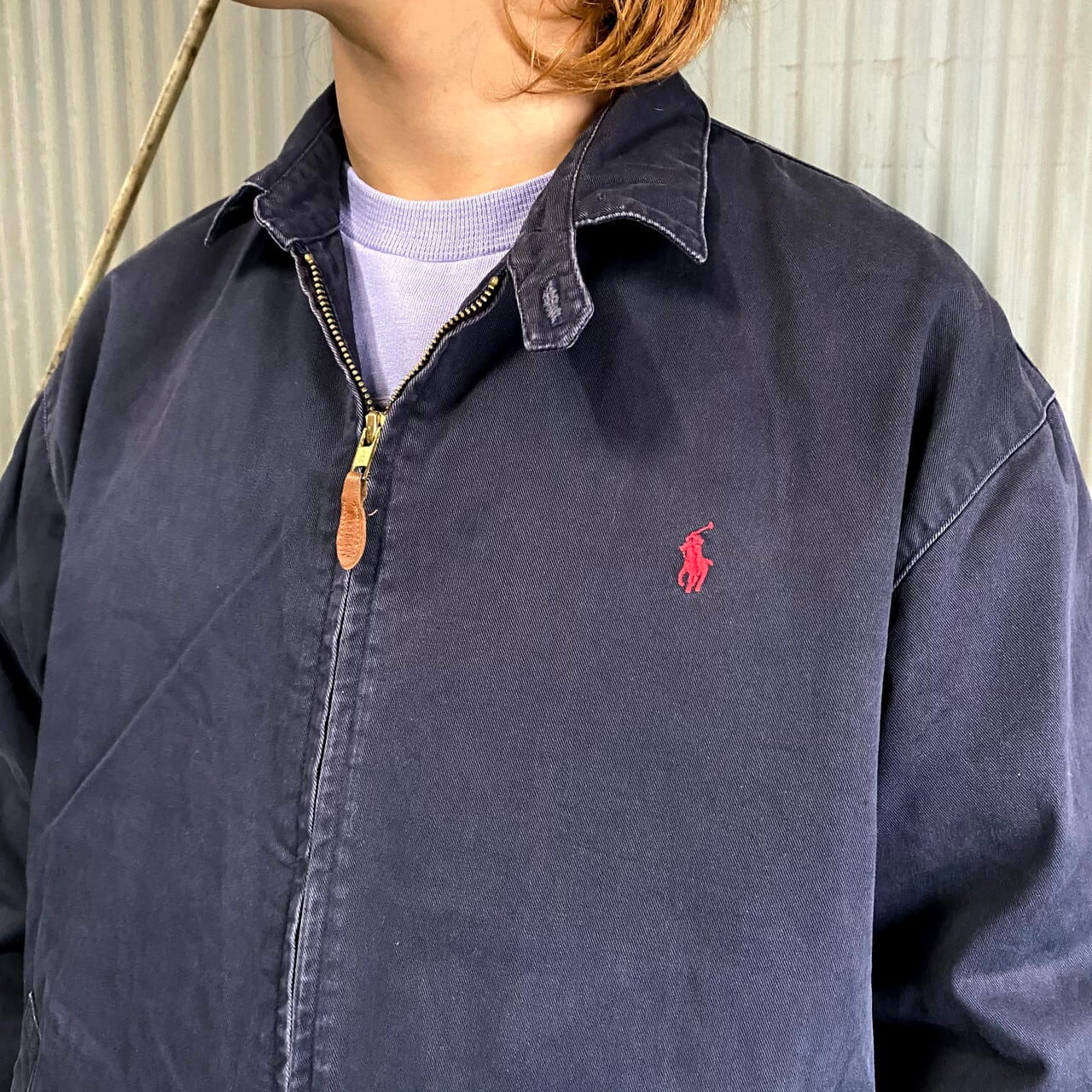 90年代 USA製 ポロバイラルフローレン スイングトップ メンズM 古着