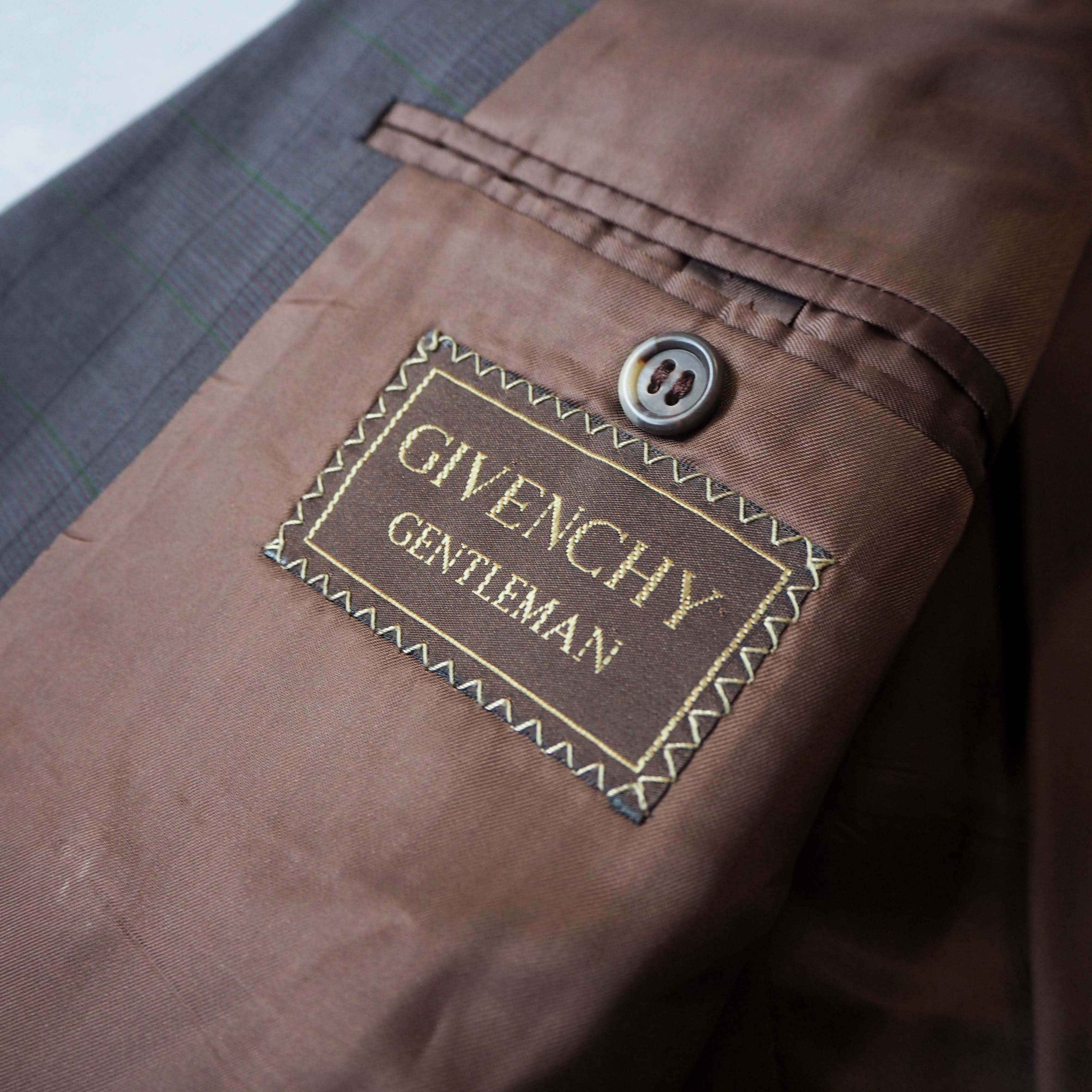 s “GIVENCHY” double tailored jacket 年代 ダブル