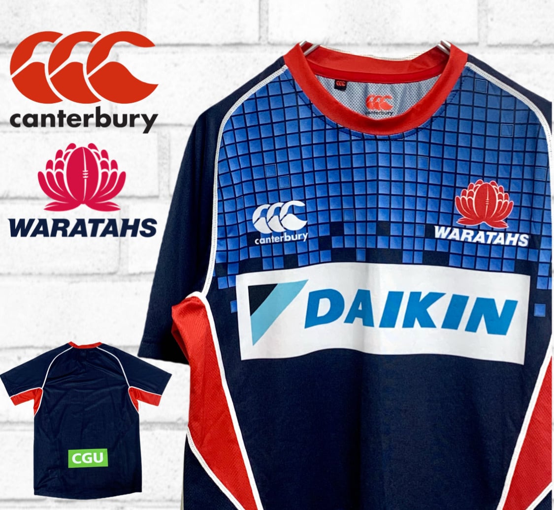 未使用近】Canterbury WARATAHS ワラターズ ユニフォーム 未使用近】Canterbury WARATAHS ワラターズ ユニフォーム