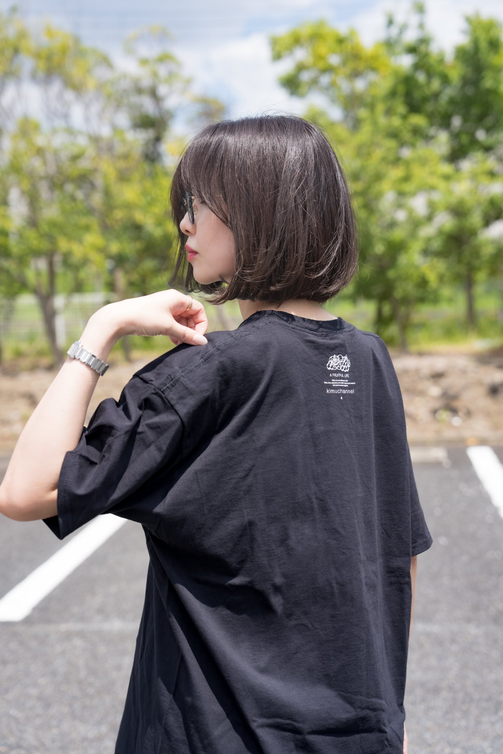 きむちゃんねる2パックTEE（白・黒セット） | kimuchannel