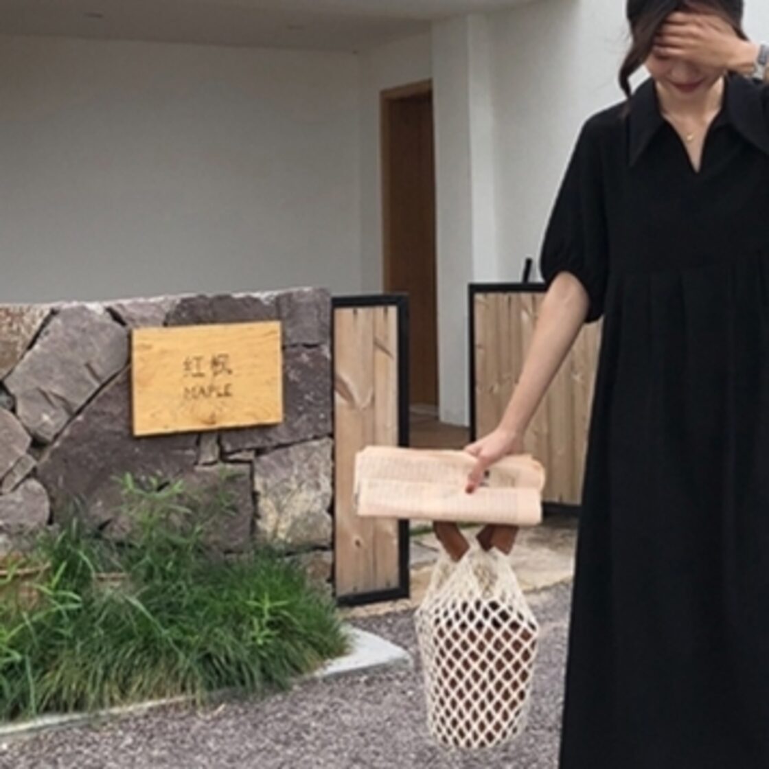 シャツワンピース ブラック ワンピース スリム 細身 ストレート 