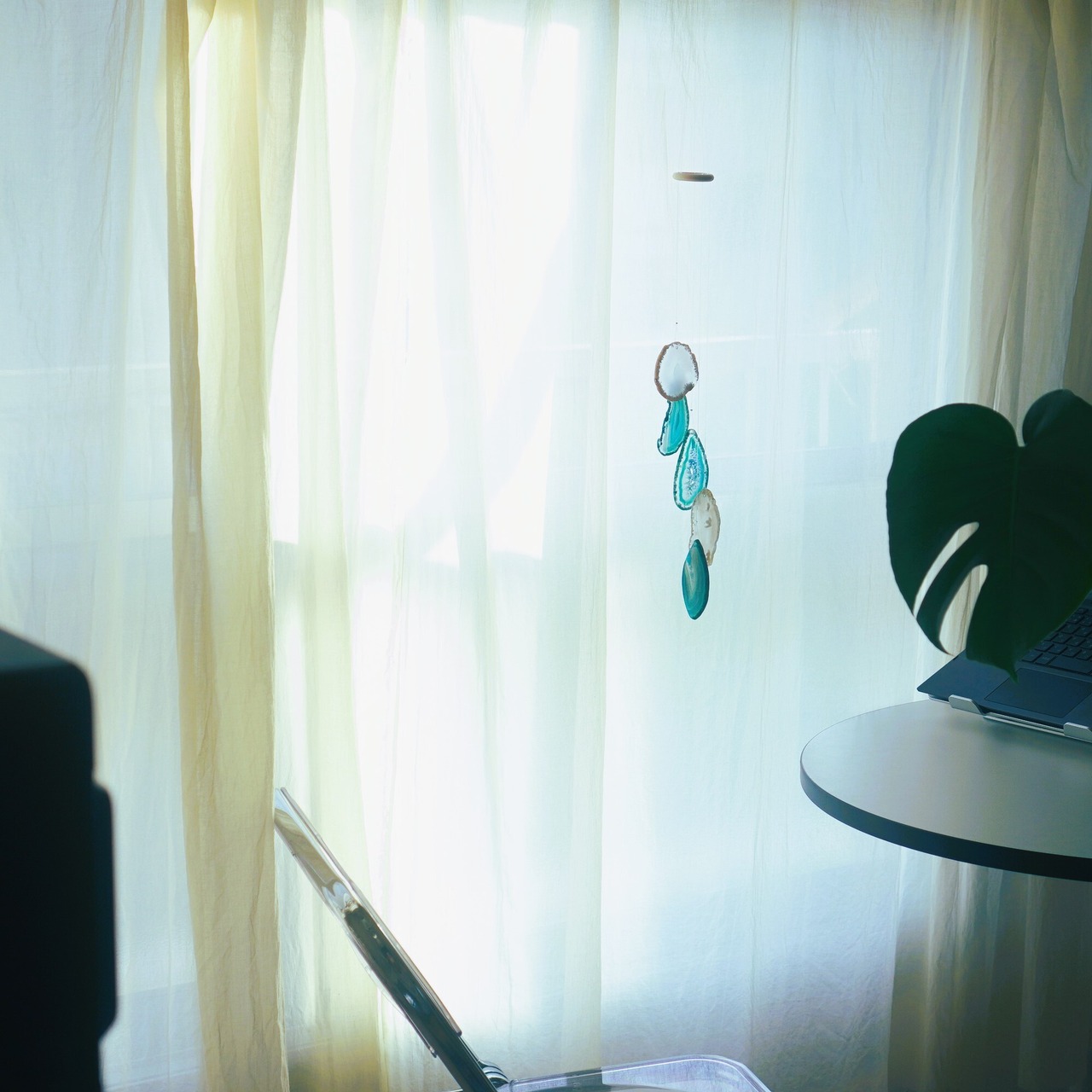 Sea Spray 02 - アゲートヒーリングチャイム / Agate Sun Catcher Wind Chime 084