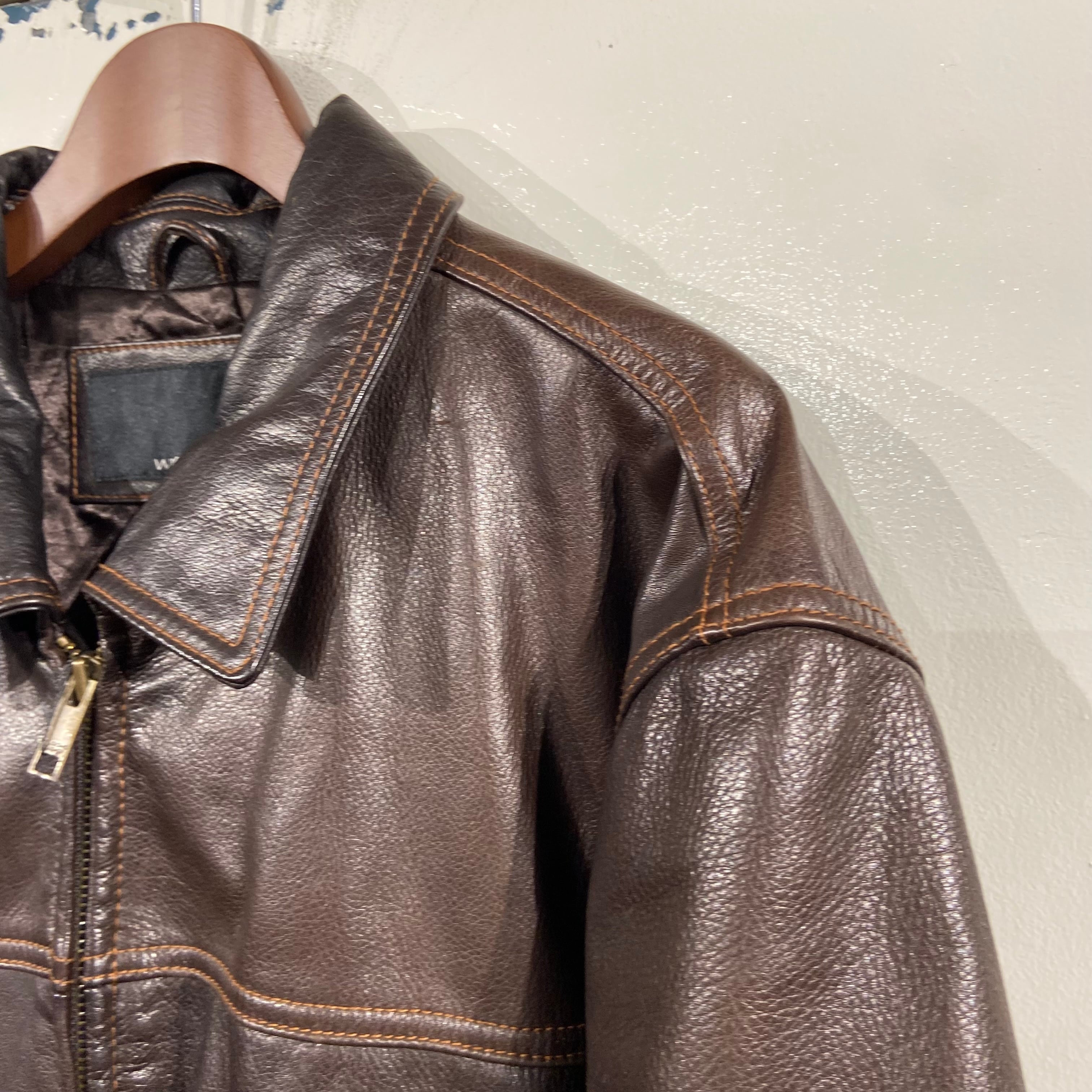 3XL』 Wilsons Leather ウィルソンズ レザー レザージャケット ビッグ