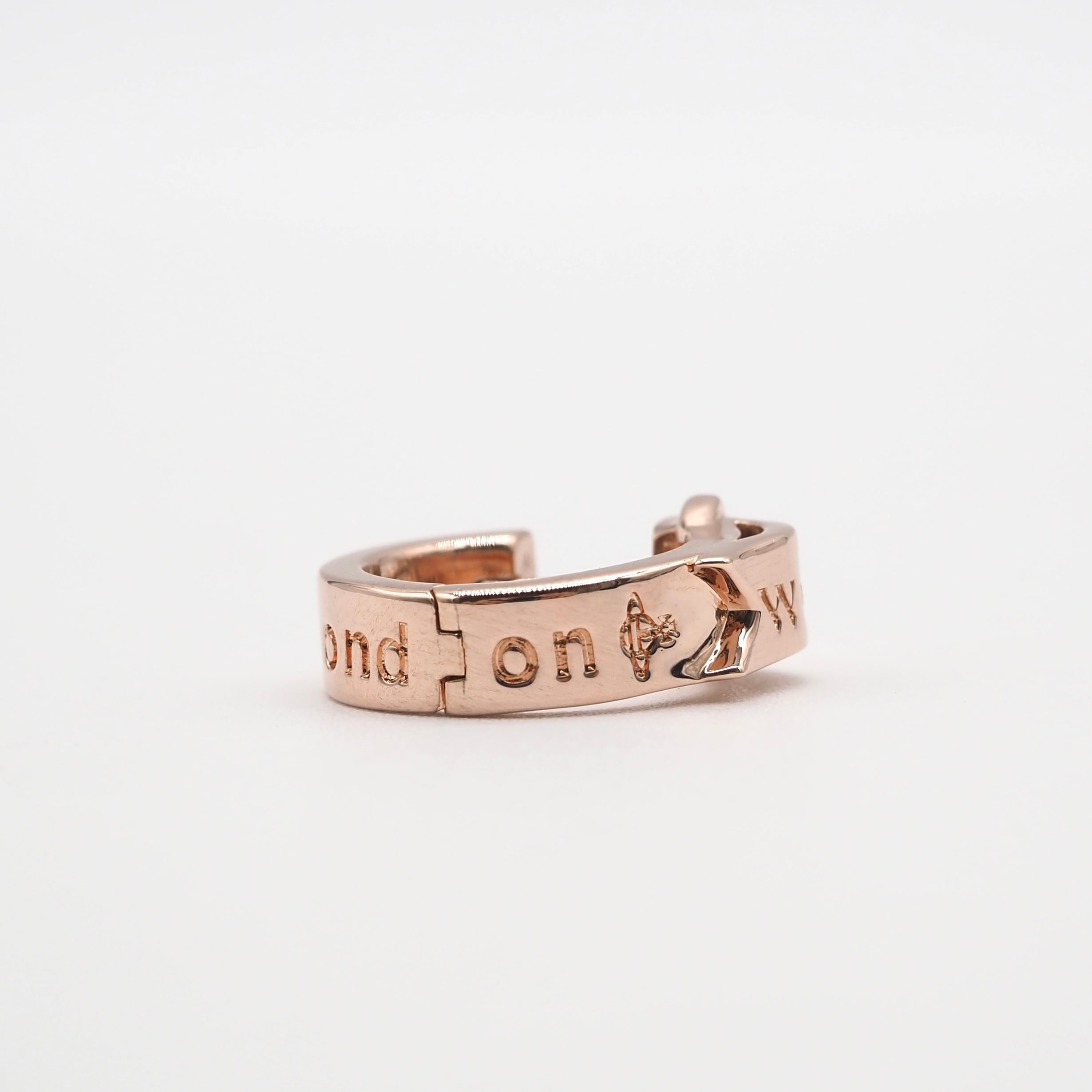 Vivienne Westwood BOBBY フープピアス ピンクゴールド ヴィヴィアン