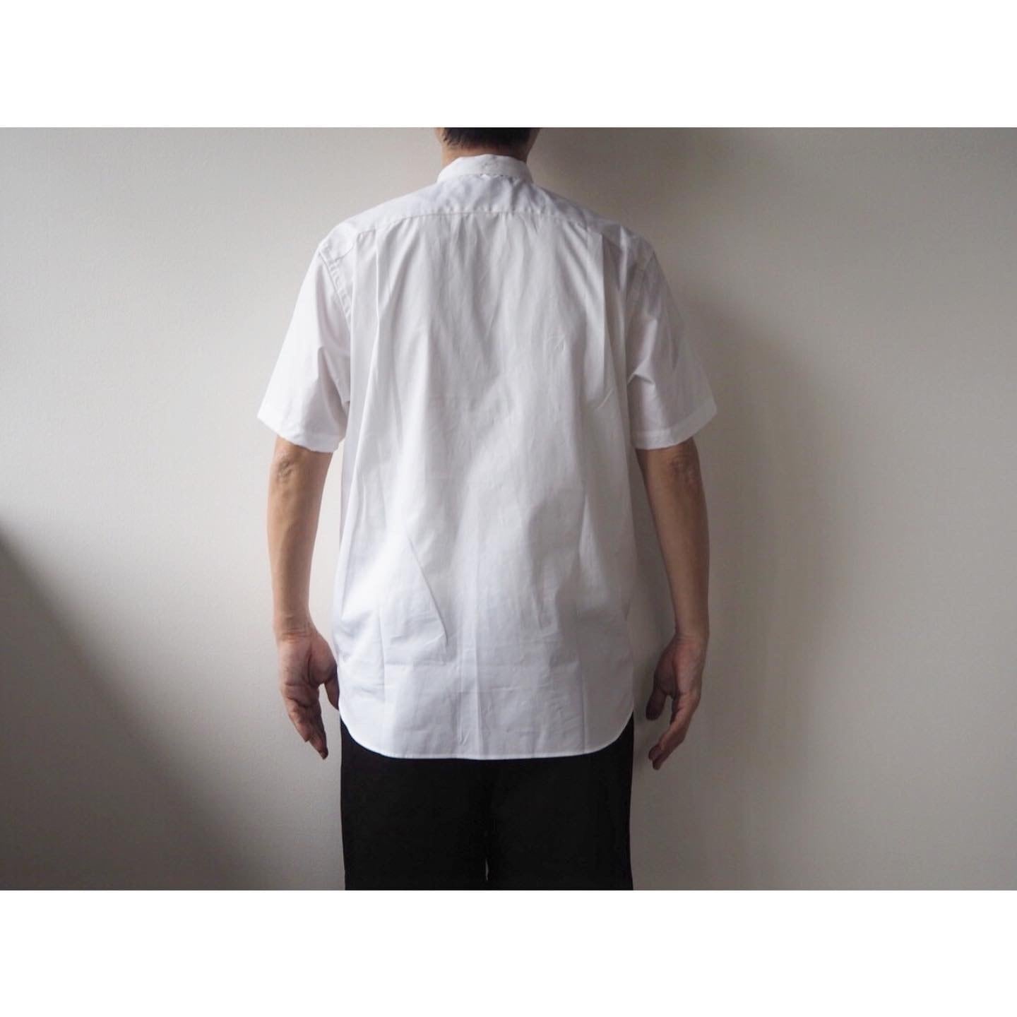 アニキ　片野英児Kinloch Anderson Officer Shirts Kinloch Anderson(キンロック アンダーソン) Officer Band Collar Pull