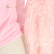 社交ダンス 衣装 スタンダード トップス レッスンウェア レディース ラインストーン ピンク系 花柄 レース 長袖 練習着 フェミニン かわいい 春色 パーティー フォーマル 薄手 伸縮性 おしゃれ トレーニング 体型カバー 華やか 上品 スイングダンス 発表会 お手入れ簡単 スタイルアップ