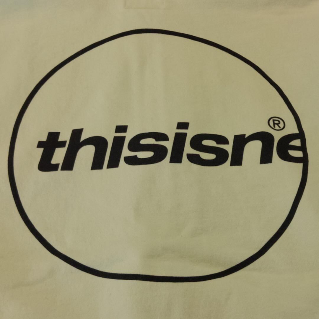 thisisneverthat ネバザ パーカー ジップ L 黄 黒 12704 | fuufu