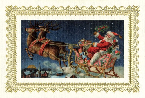 ROSSI 1931 クリスマスカード イタリア製 AGN818