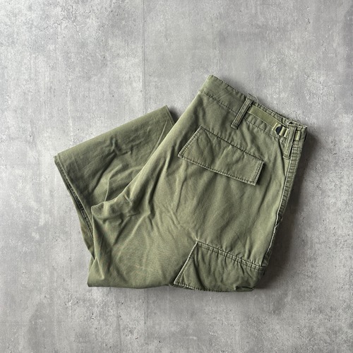 70s アメリカ軍 実物 ジャングルファティーグ 4th Scovil